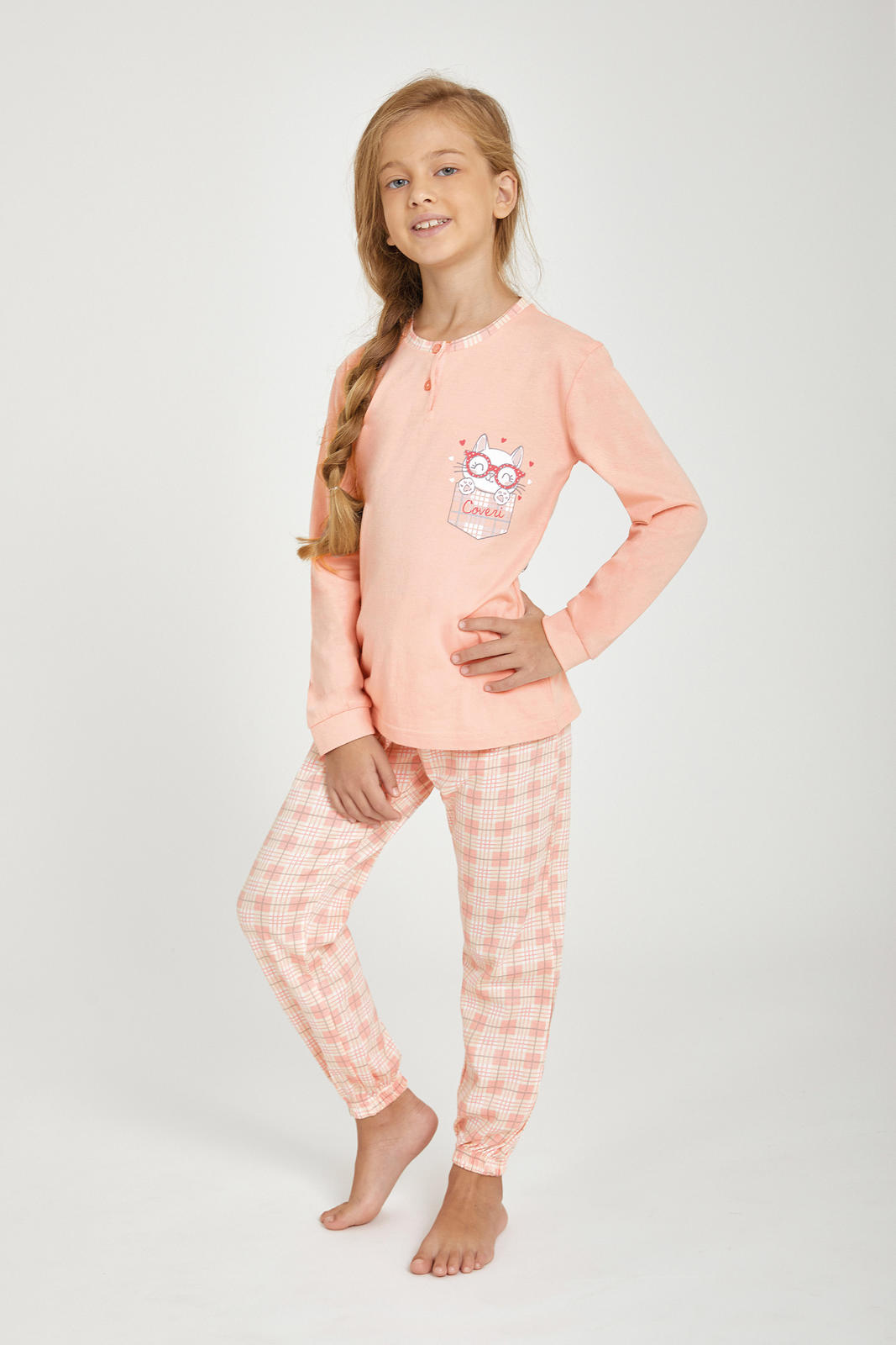 GIRL'S PAJAMA M/L EP7040 Tellini S.r.l. Wholesale Clothing